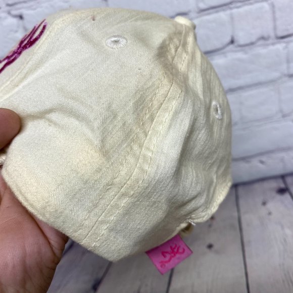 Browning Hat Strap Back Yellow Women Cap One Size Fits All Embroidered Logo Cute - Picture 8 of 11